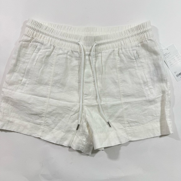 Athleta Pants - New Athleta Retreat Linen Shorts White Size 10